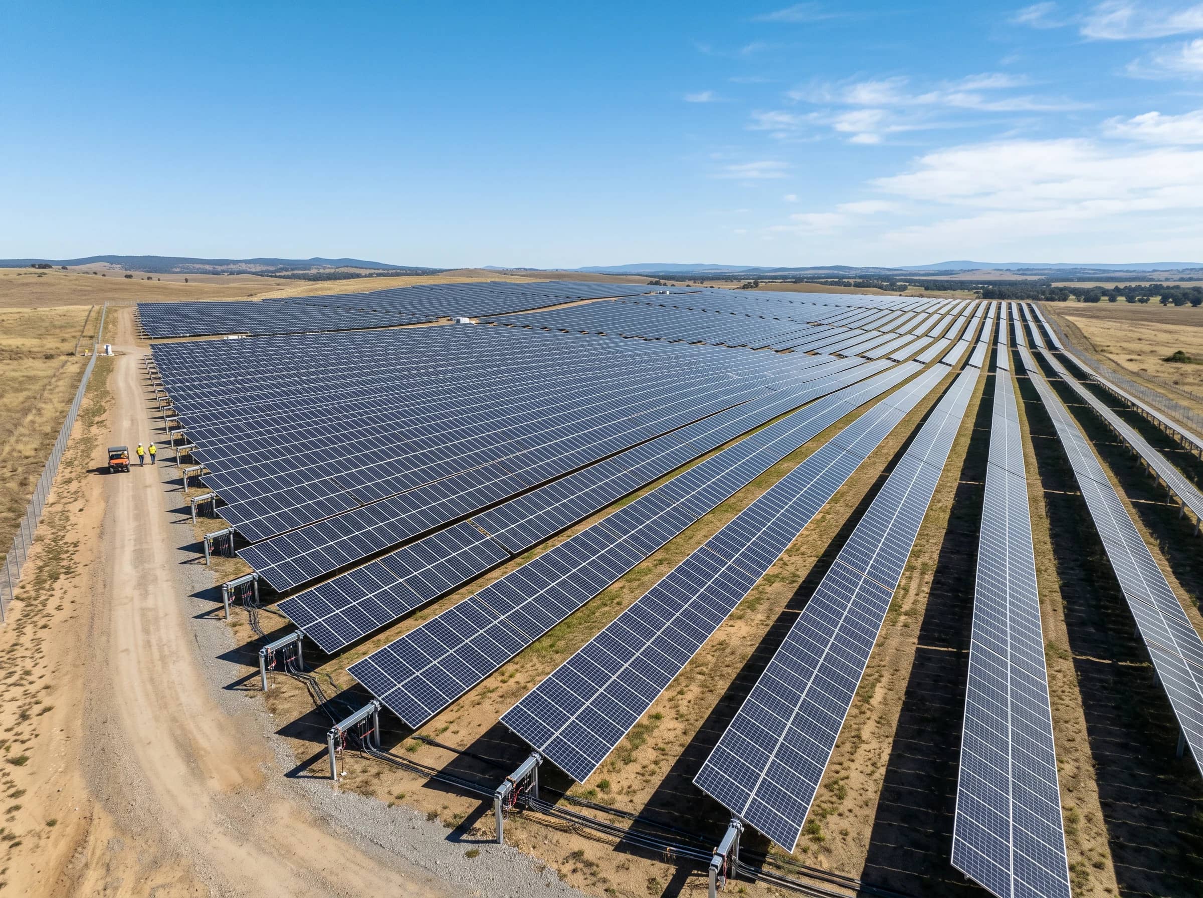 Solar panels and equipment for energy projects