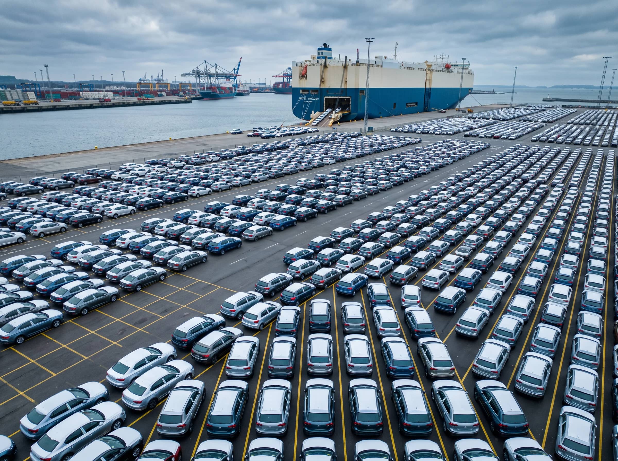 Vehicles and other products for import
